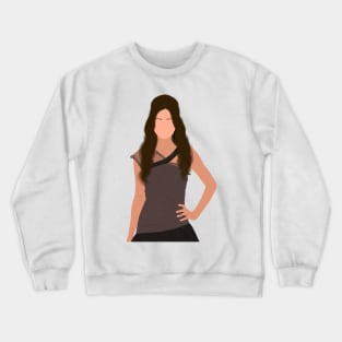 Sel in Black Dress Outfit Fan Art Crewneck Sweatshirt